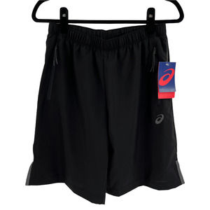NEW Asics Mens 9 Inch Training Running Shorts in Black